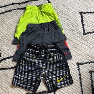 3 pairs of activewear shorts
